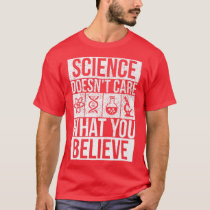 Coole Wissenschaftskunst für Männer Wissenschaftle T-Shirt