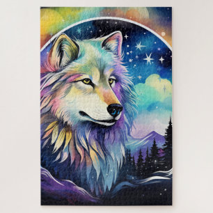 Coole Wolf-Tierliebhaber 
