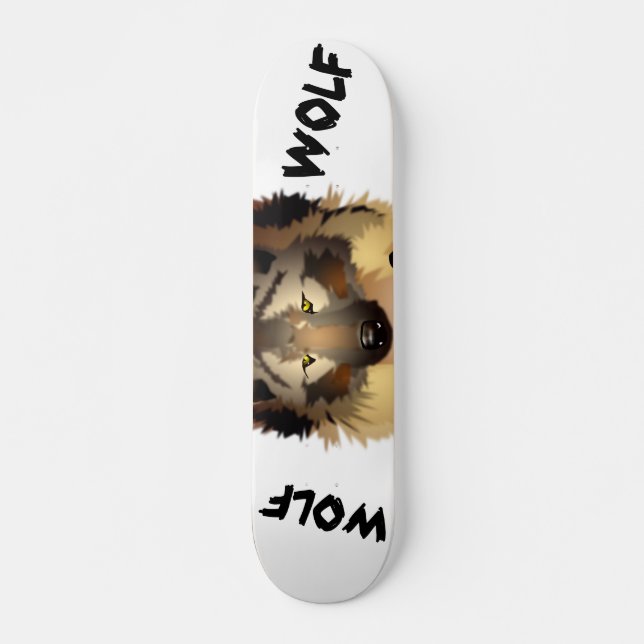 Coole Wolfskateboard-Plattform Skateboard (Vorne)