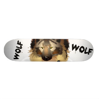 Coole Wolfskateboard-Plattform Skateboard