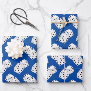 Coole Würfel Geschenkpapier Set