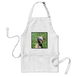 Coole Yorkshire-Terrier-Schürze Schürze