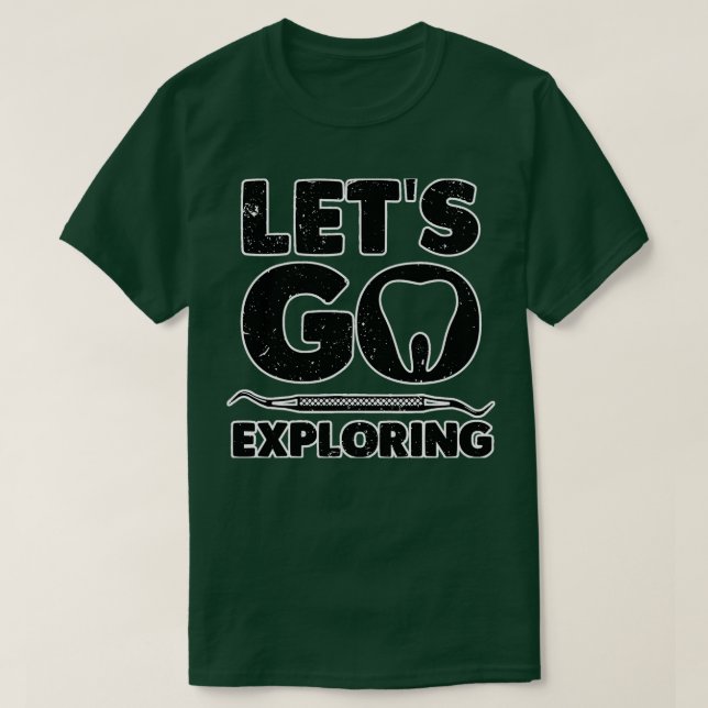 Coole Zahnarzthygiene 2 T-Shirt (Design vorne)