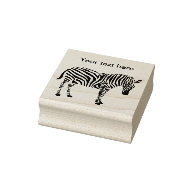 Coole Zebra Gummistempel (Stempel)