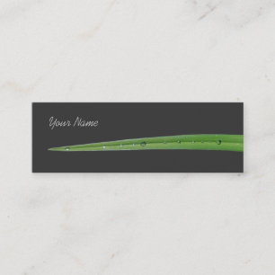 Coole Zen Natur Minimalistische Visitenkarte