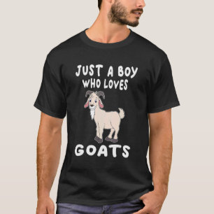 Coole Ziege für Jungen Kinder Ziege Bauer Landwirt T-Shirt