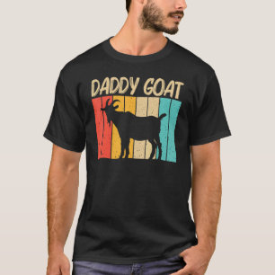 Coole Ziege für Männer Jungen Vater Ziege Bauer La T-Shirt