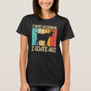 Coole Ziege für Männer Ziegen Bauer Landwirtschaft T-Shirt