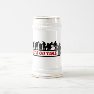 Coole ZOMBIES, die es ist, gehen Zeitentwurf Bierglas