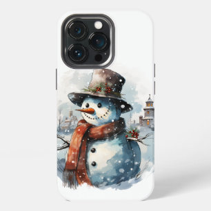 ❄️ 📱 Coolen Frosty Snowman iPhone Case 📱 ❄️ 13 Pro Hülle