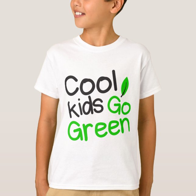 coolen Kinder grün T-Shirt (Vorderseite)