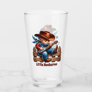 Coolen kleine Buckaros ergänzen Text Cowboy Jungs Glas