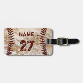 Coolen Personalisierten Baseball-Gepäckmarkierunge Gepäckanhänger