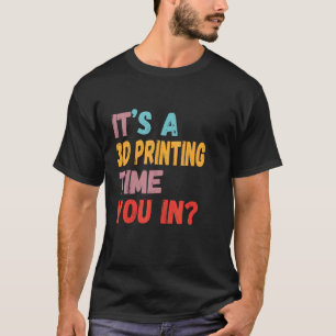 Cooler 3D-Drucker für Damen T-Shirt