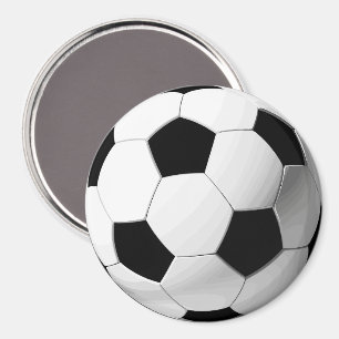 Cooler 3D Fußball Realistischer Fußball Fan Magnet