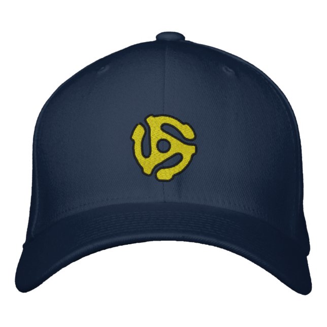 COOLER 45 Distanz DJ CAP Personalisieren! Bestickte Baseballkappe (Vorderseite)