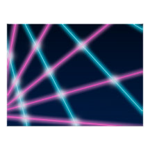 Cooler 80er Laser Light Show Background Retro Neon