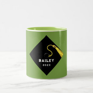 Cooler Abschluss Keepake-Geschenk Zweifarbige Tasse