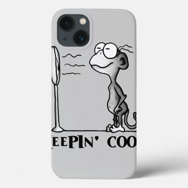 Cooler Affe Case-Mate iPhone Hülle (Rückseite)