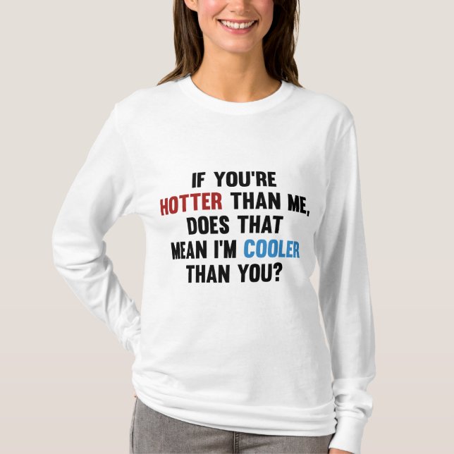 Cooler als du T-Shirt (Vorderseite)