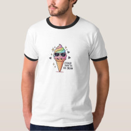 Cooler als Eiscreme-Witz T-Shirt