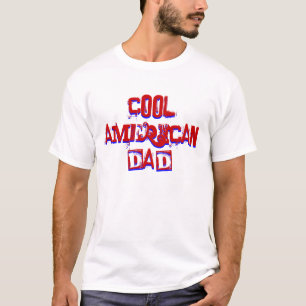 Cooler amerikanischer Vater nicht verfügbar T-Shirt