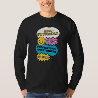 Cooler Arzt bei Tag, professioneller Überdenker be T-Shirt