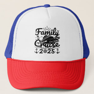 Cooler Ausflug Lover Family Cruise 2025 Truckerkappe