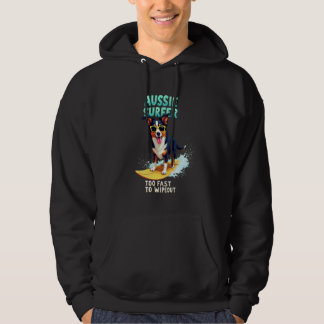 Cooler australischer Schepherd-Surfhund Hoodie