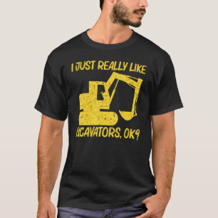Cooler Bagger für Damen T-Shirt