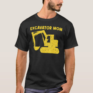 Cooler Bagger für Mamas T-Shirt