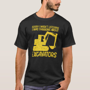 Cooler Bagger Für Männer Frauen Schwere Ausrüstung T-Shirt