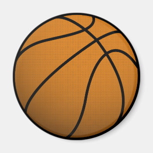 Cooler Ball des Basketball-und Gewohnheits-Sport-B Magnet