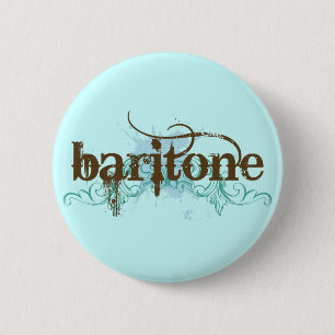 Cooler Bariton-Musik-Knopf Button