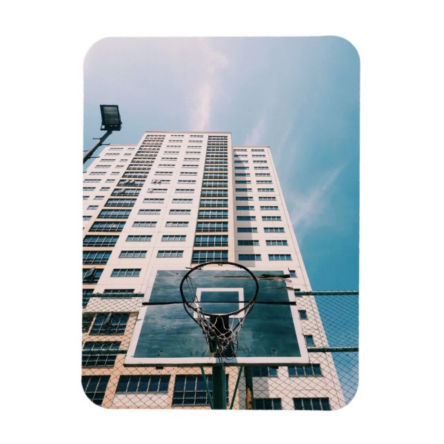 Cooler Basketballkorb Magnet (Vertikal)