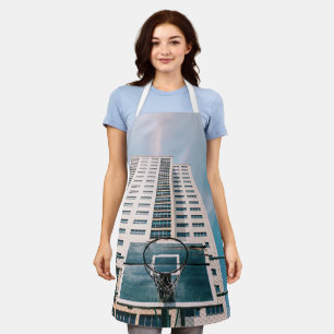 Cooler Basketballkorb Schürze