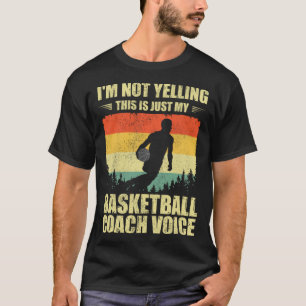 Cooler Basketballtrainer für Männer Frauen Team Ba T-Shirt