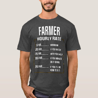 Cooler Bauer Sprichwort Bauer T-Shirt