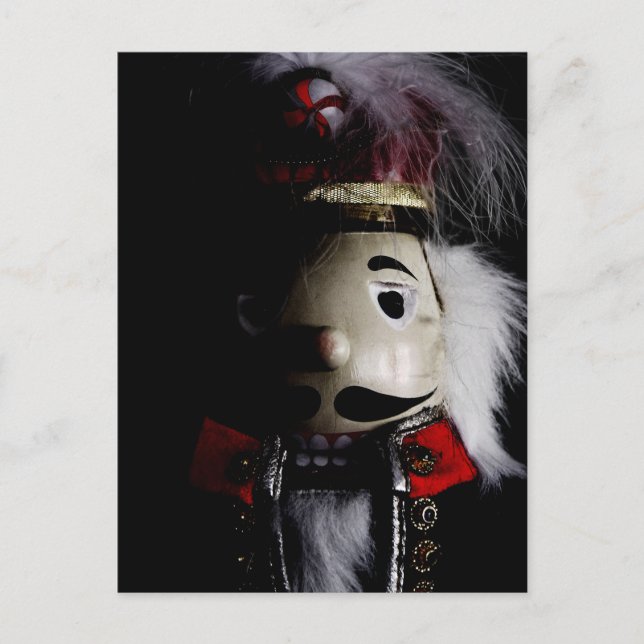 COOLER Beängstigender Nutcracker Postkarte (Vorderseite)