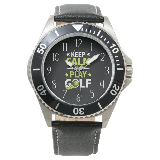 cooler behalten Golfsport Armbanduhr (Vorderseite)