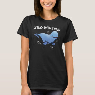 Cooler Beluga Whale für Männer Vater Orca Wale Ret T-Shirt