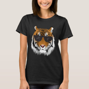 Cooler Bengalischer Tiger mit Sonnenbrille Bengali T-Shirt