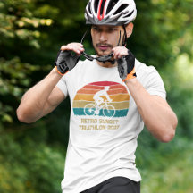 Cooler, benutzerdefinierter Radfahrer-Sonnenunterg