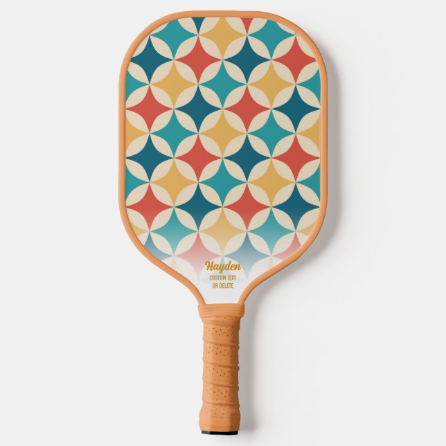 Cooler benutzerdefinierter Text für das hintere ge Pickleball Schläger (Rückseite)