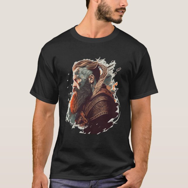 Cooler Berserker T-Shirt (Vorderseite)