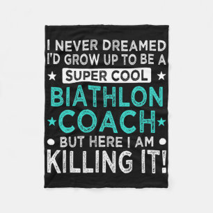 Cooler Biathlon Trainer Lugano Highlights Spaß Lug Fleecedecke