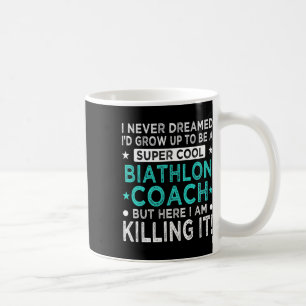 Cooler Biathlon Trainer Lugano Highlights Spaß Lug Kaffeetasse