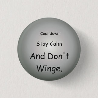 "Cooler Bleibe Ruhe" > Positive Meldungsschaltfläc Button