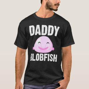 Cooler Blobfish Für Männer Vater Fischer Fisch Mee T-Shirt