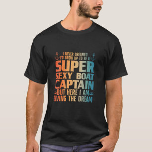 Cooler Bootsmann für Männer - Sail Pontoon Boati T-Shirt